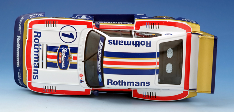 Sideways Ford Capri Zakspeed Rothmans
